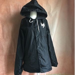 Zoo York Windbreaker Button up Coach Jacket